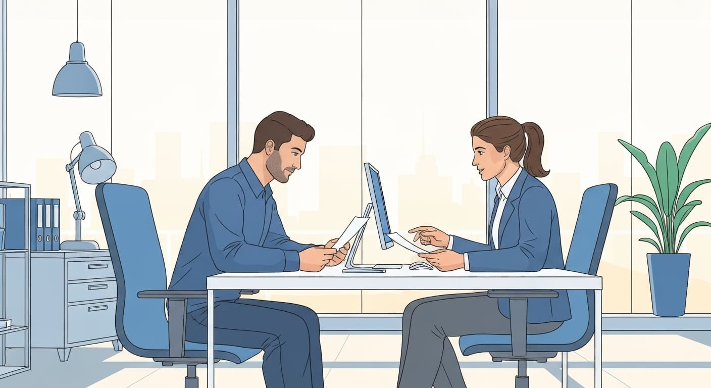 Expert France Épargne conseillant un chauffeur VTC sur son assurance professionnelle