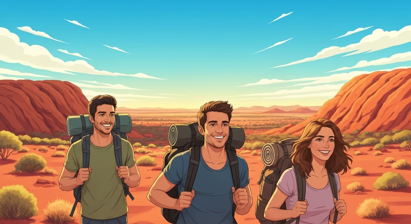 Jeune voyageur en PVT Working Holiday Visa avec couverture assurance complète