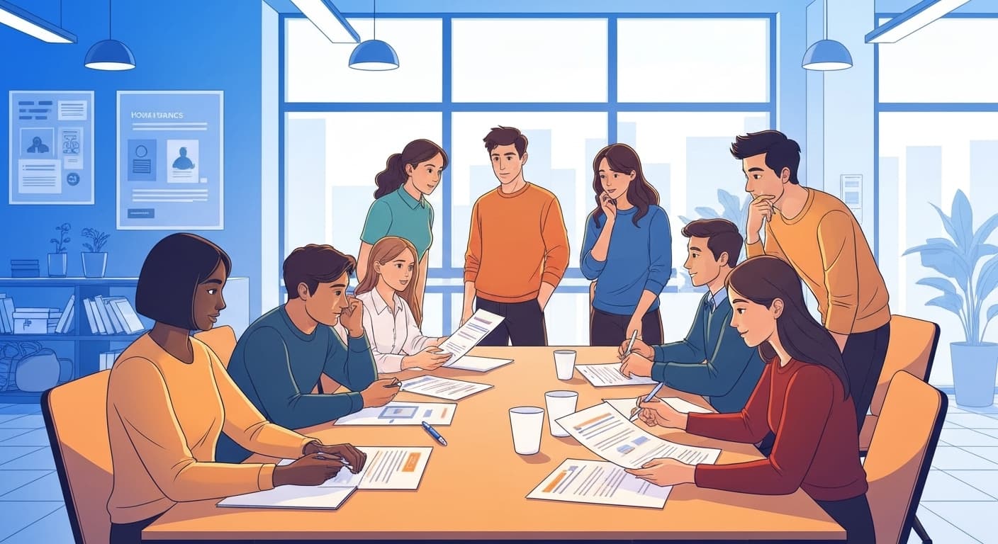 Étudiante dans sa chambre universitaire sécurisée et bien assurée