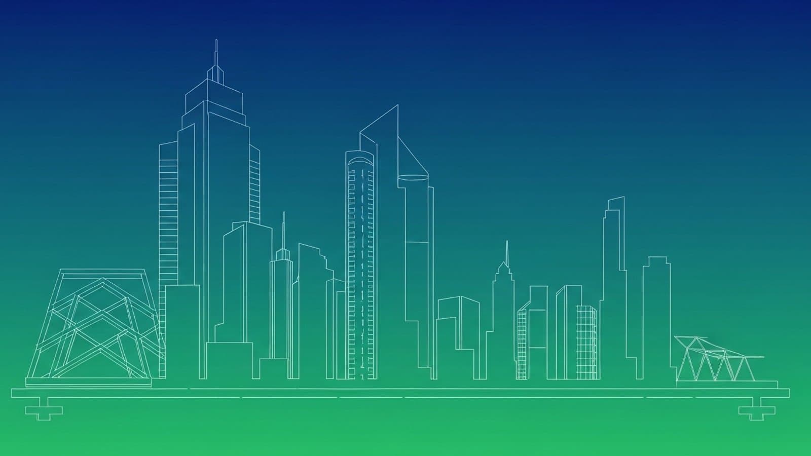 Illustration abstraite de l'immobilier - SCPI : la collecte bondit de 38 % sur un an malgré la baisse des valorisations