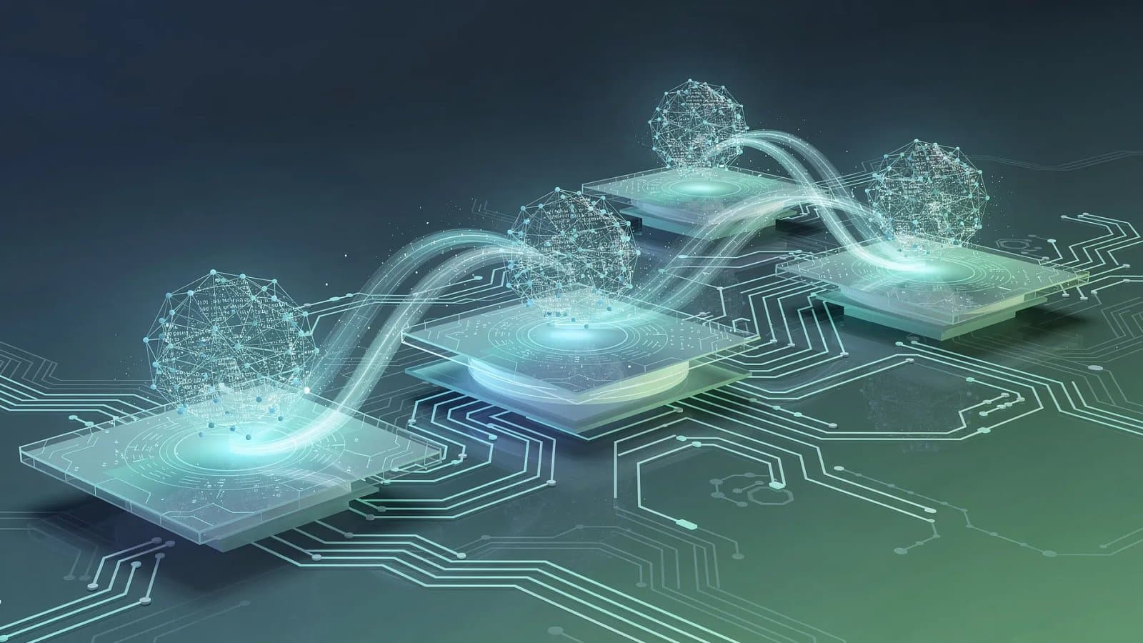 Illustration abstraite de l'innovation fintech - Meta acquiert Manus AI pour 2 milliards de dollars : la cour