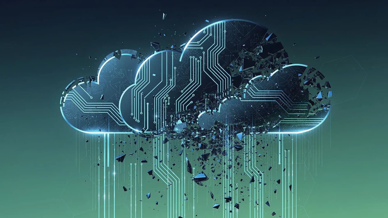 Illustration abstraite du secteur technologique - Microsoft plonge de 10 % malgré des résultats record : la fa