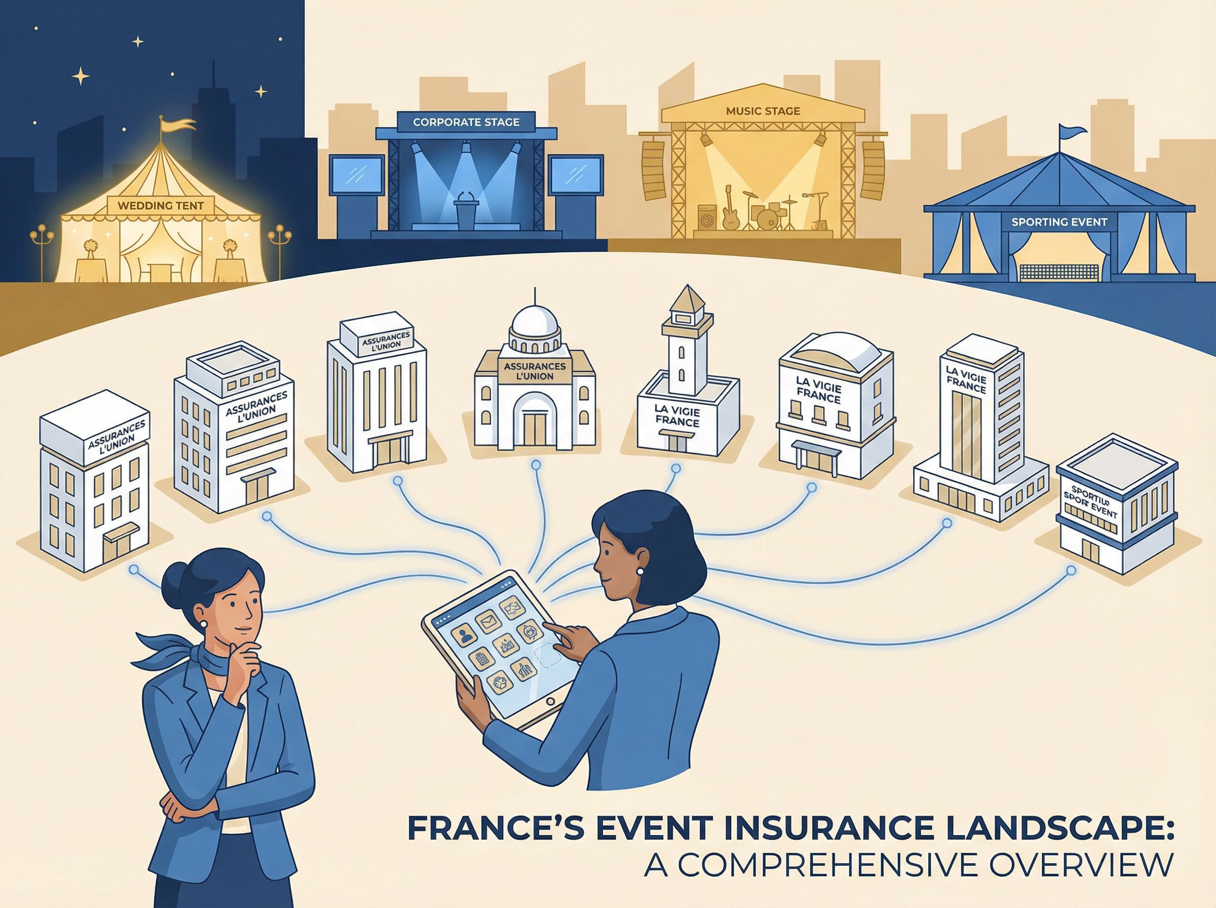 Comparatif des meilleurs assureurs événementiels en France