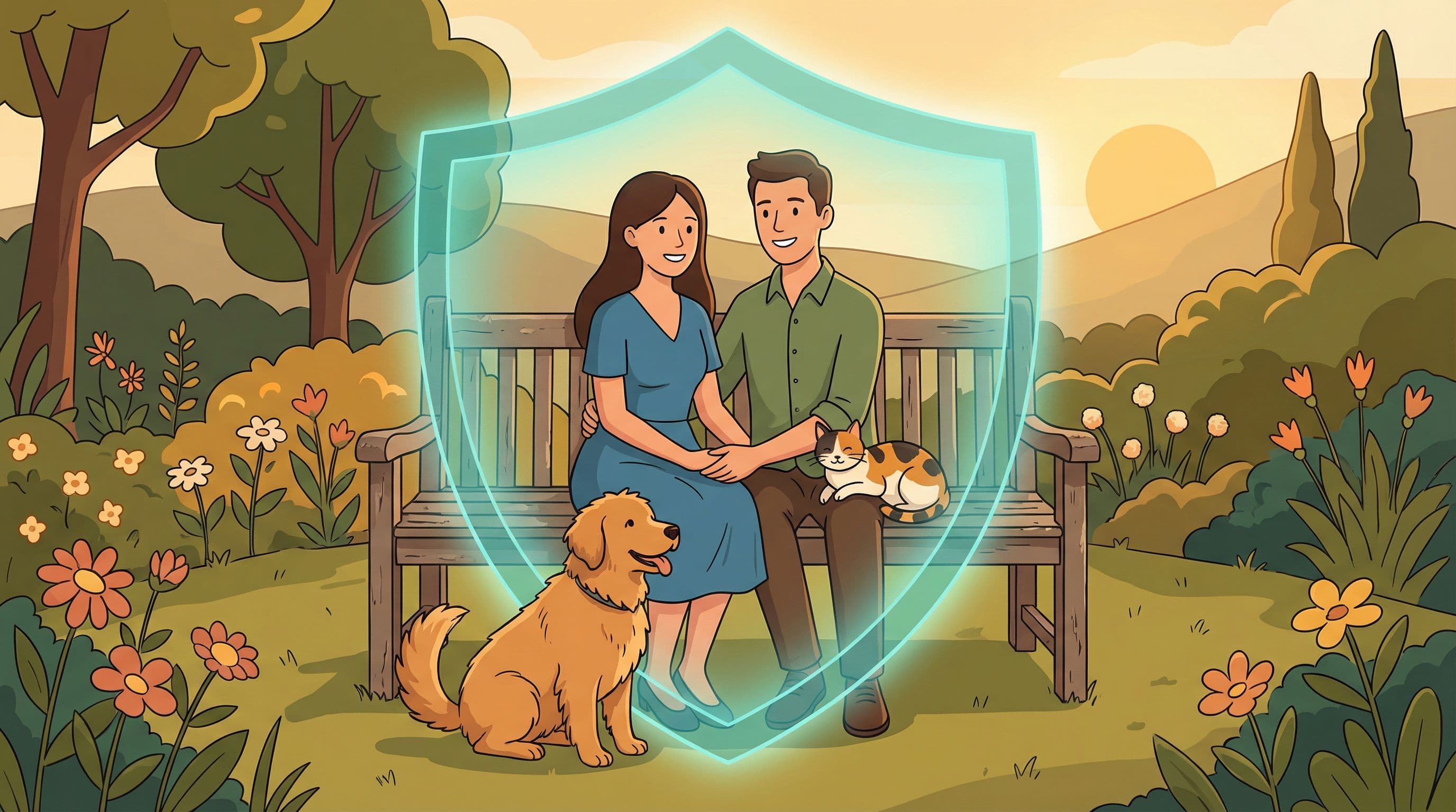 Chat et lapin côte à côte dans un foyer français moderne