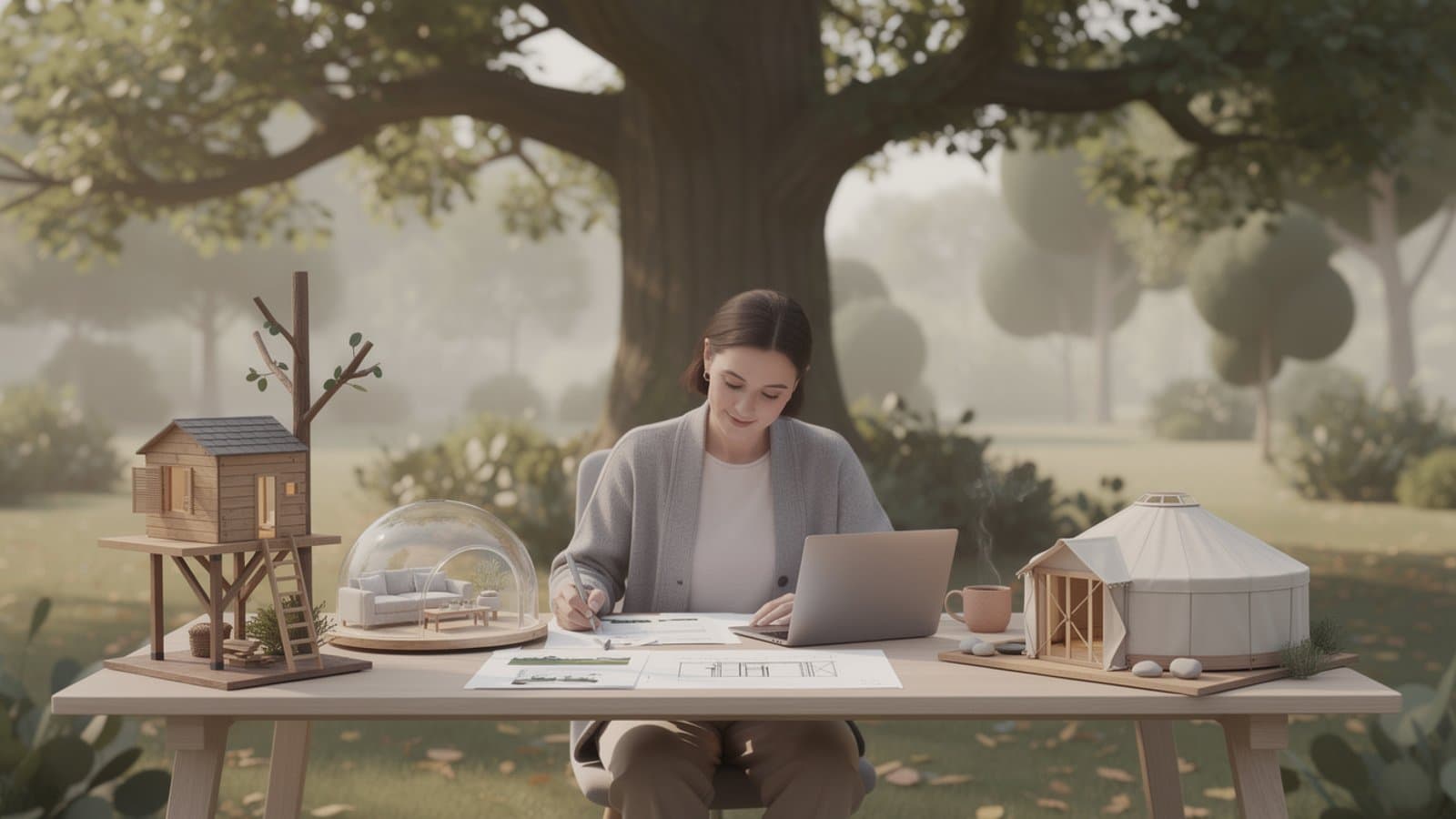 Schéma illustrant le processus de souscription d'une assurance pour hébergement insolite avec France Épargne