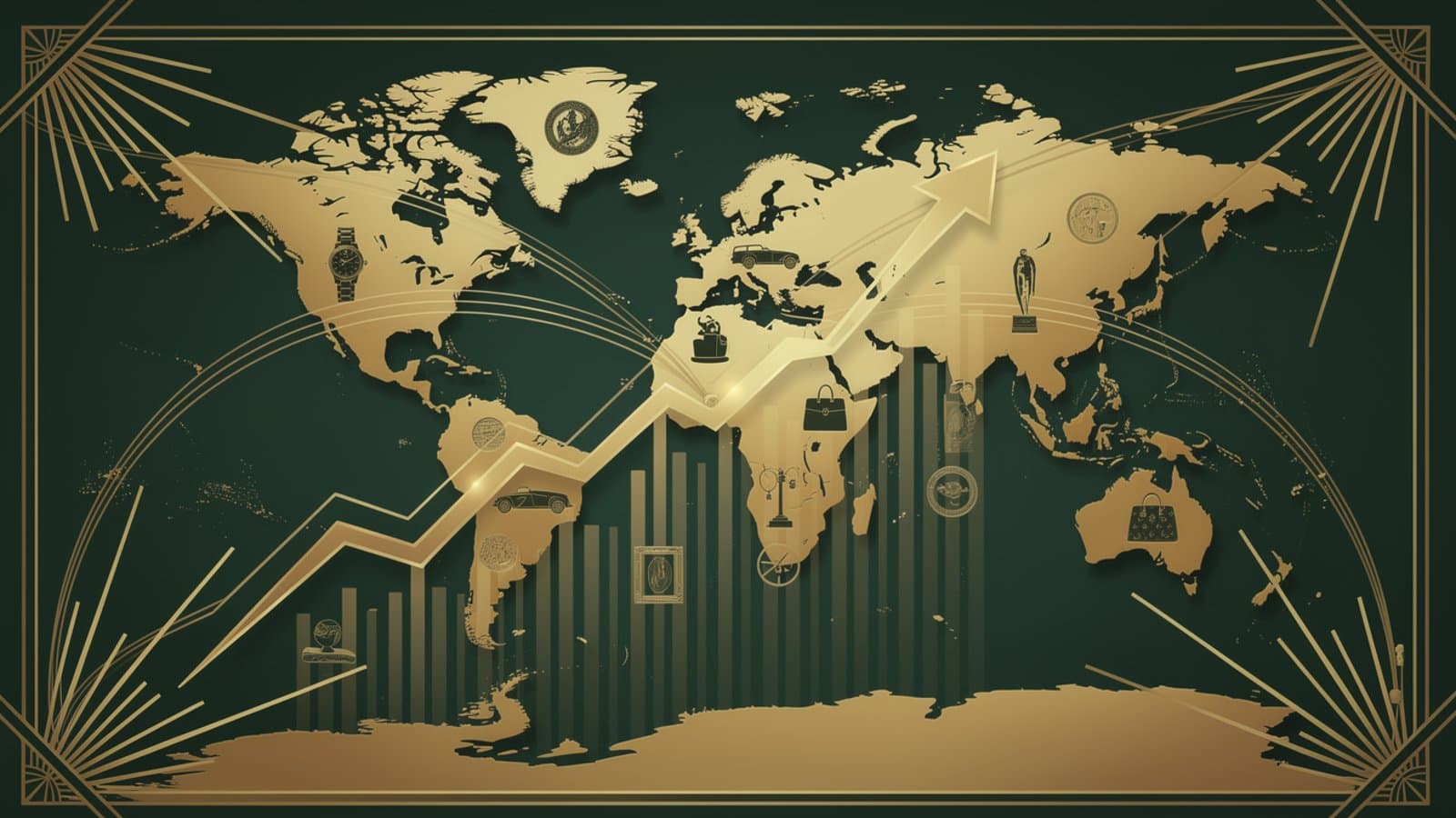 Illustration des tendances du marché mondial des collectibles et de ses perspectives de croissance