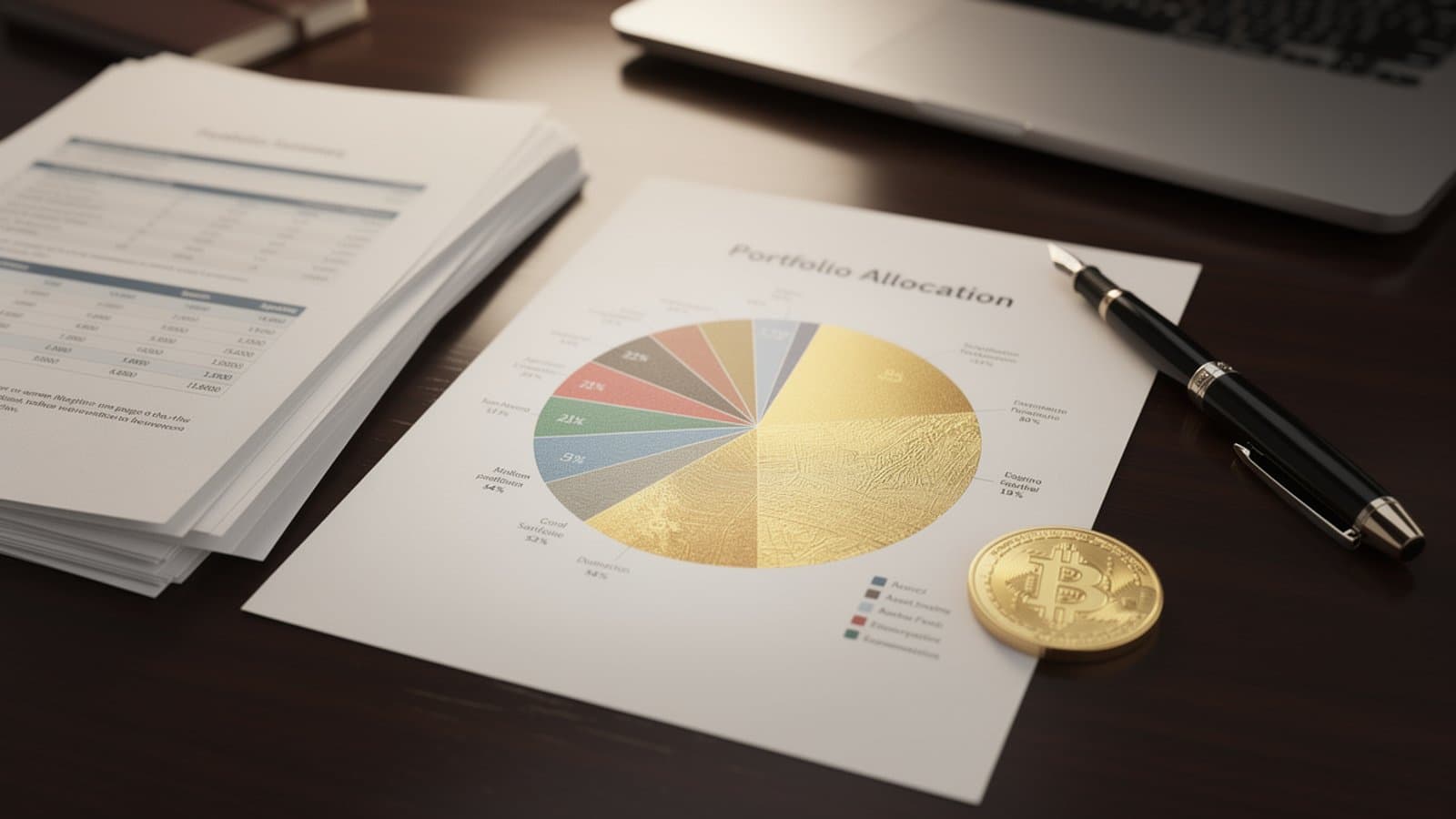 Répartition optimale du patrimoine avec allocation en or