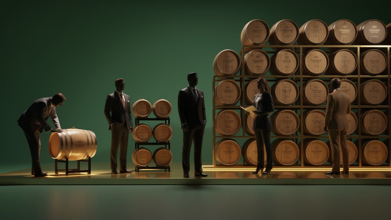 Illustration des différents profils d'investisseurs en fûts de whisky