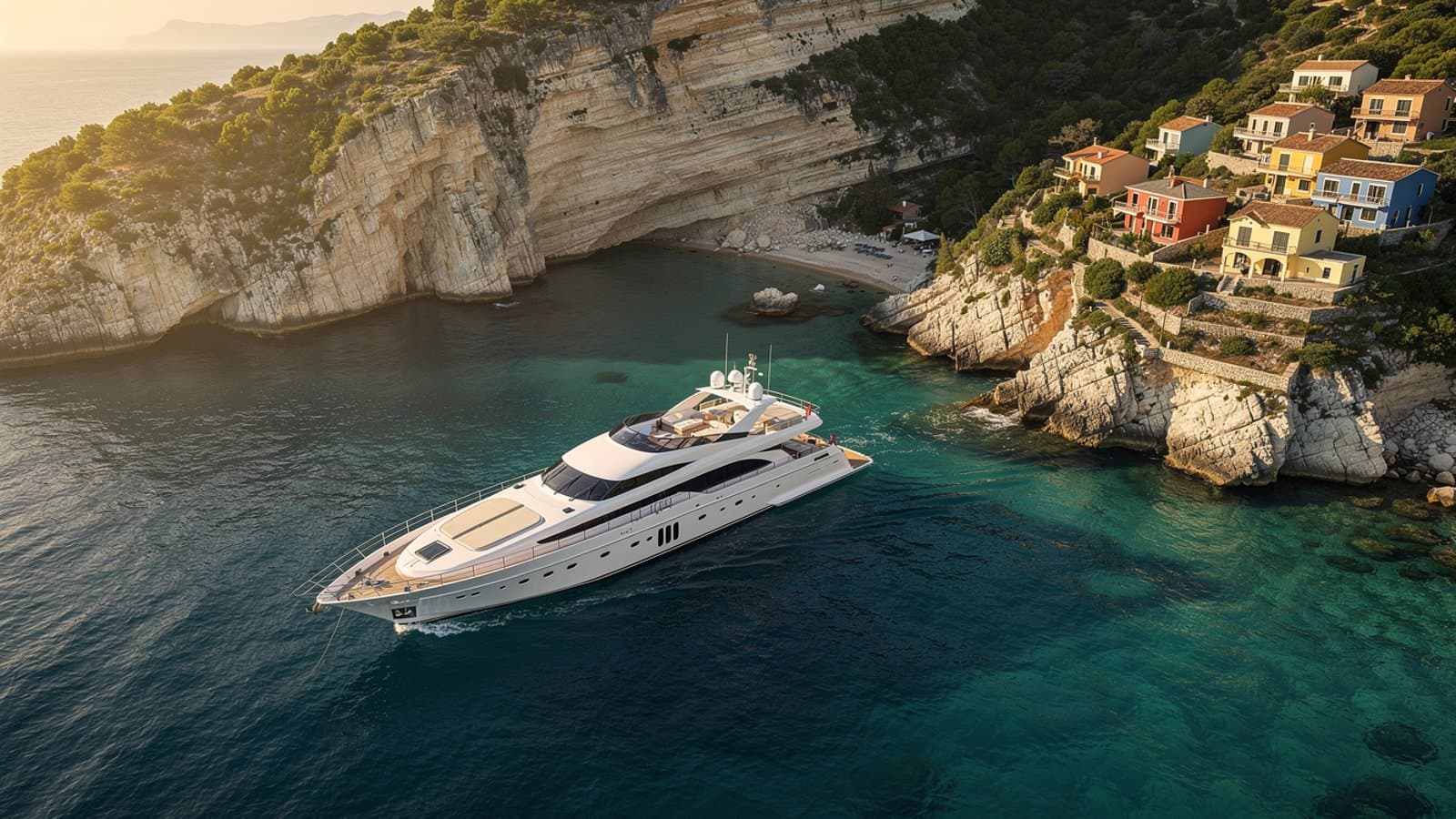 Carte des principales destinations Méditerranée pour les yachts en copropriété