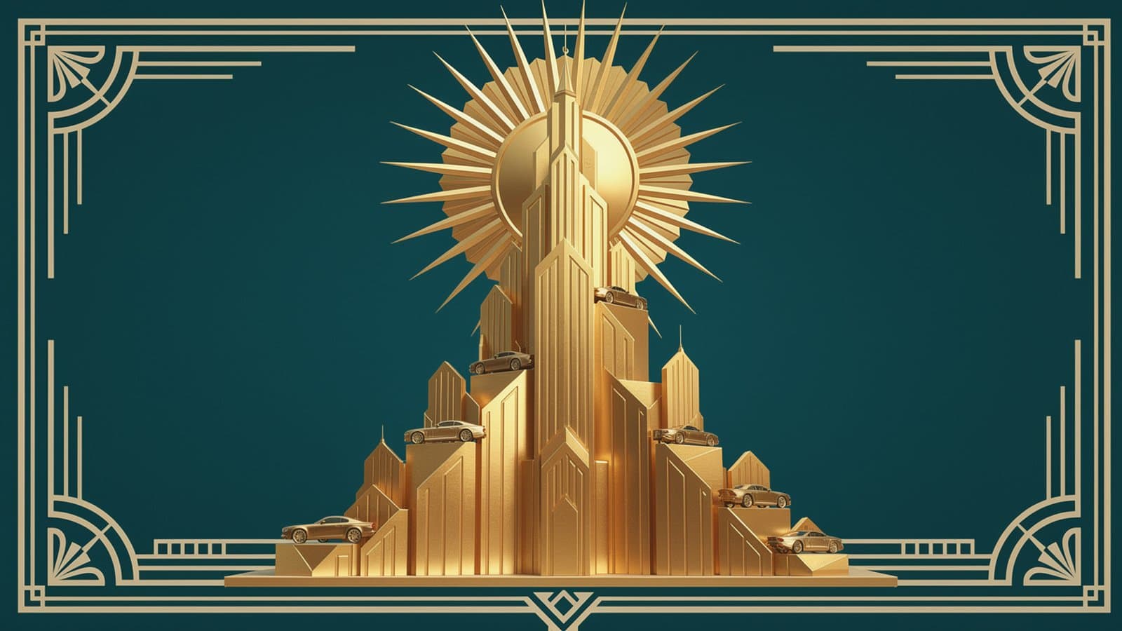 Données du marché automobile de luxe en France avec graphiques de croissance