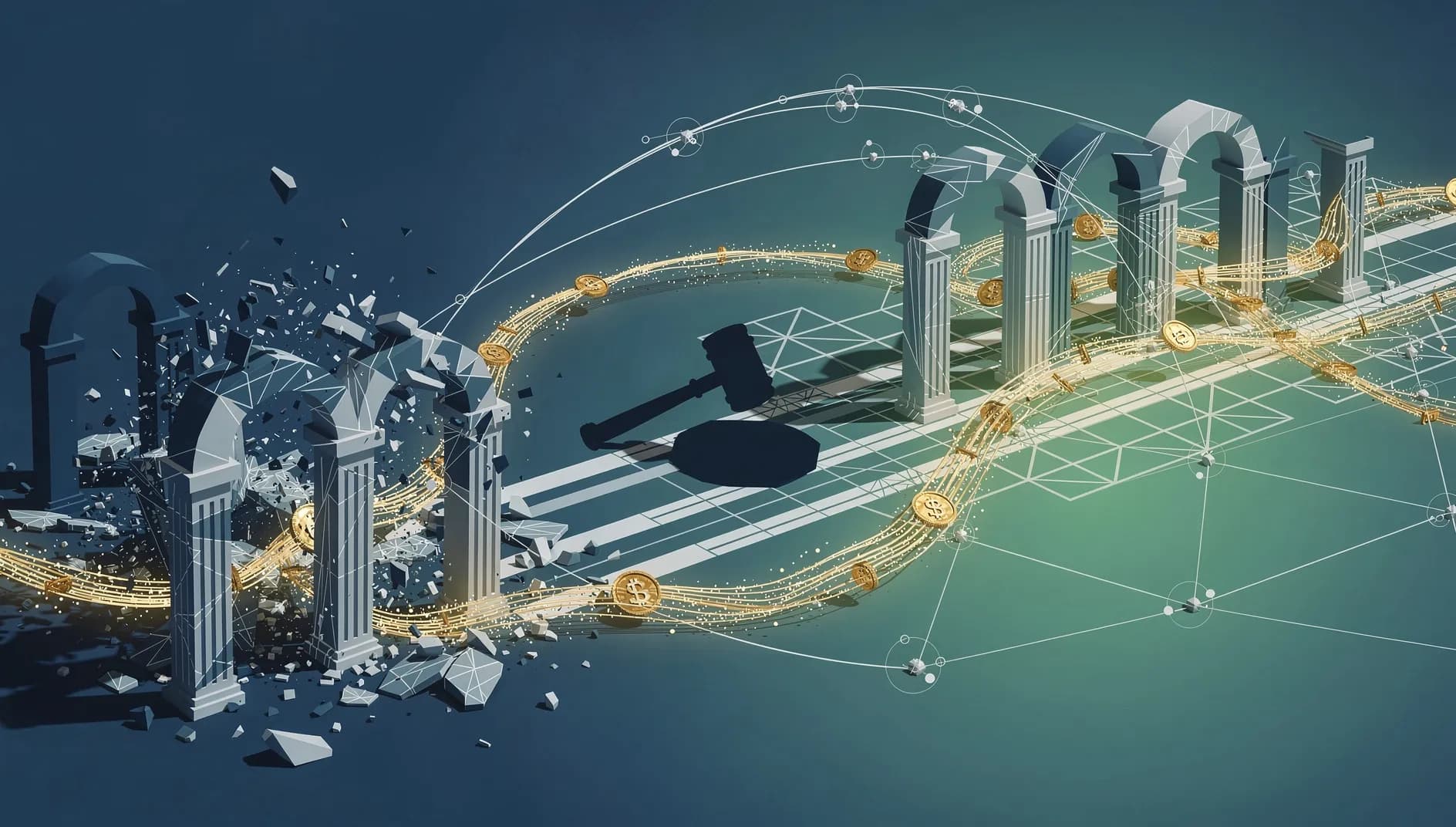 Visualisation abstraite de flux commerciaux internationaux et de structures juridiques institutionnelles entrelacées