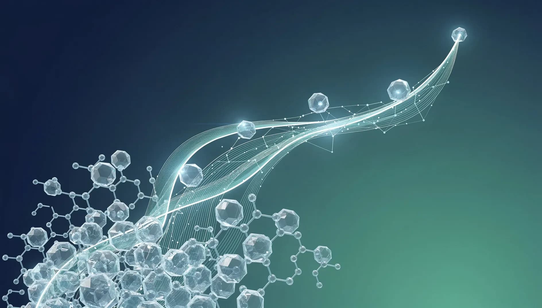 Illustration abstraite représentant l'innovation pharmaceutique et la compétition dans le marché des traitements de l'obésité