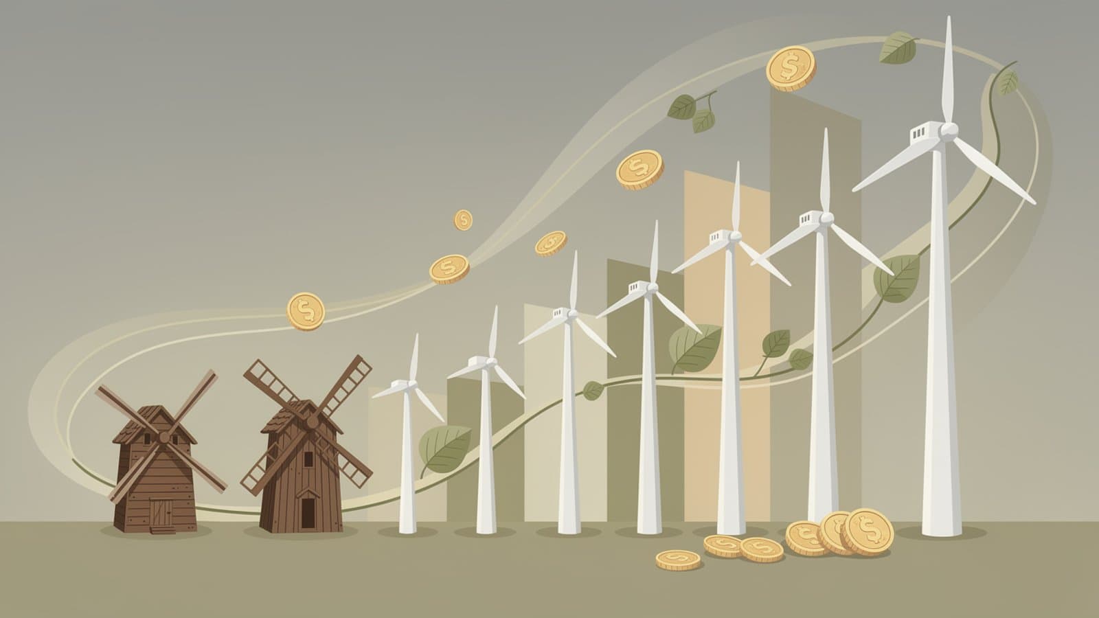 Évolution du marché éolien français : capacité et production