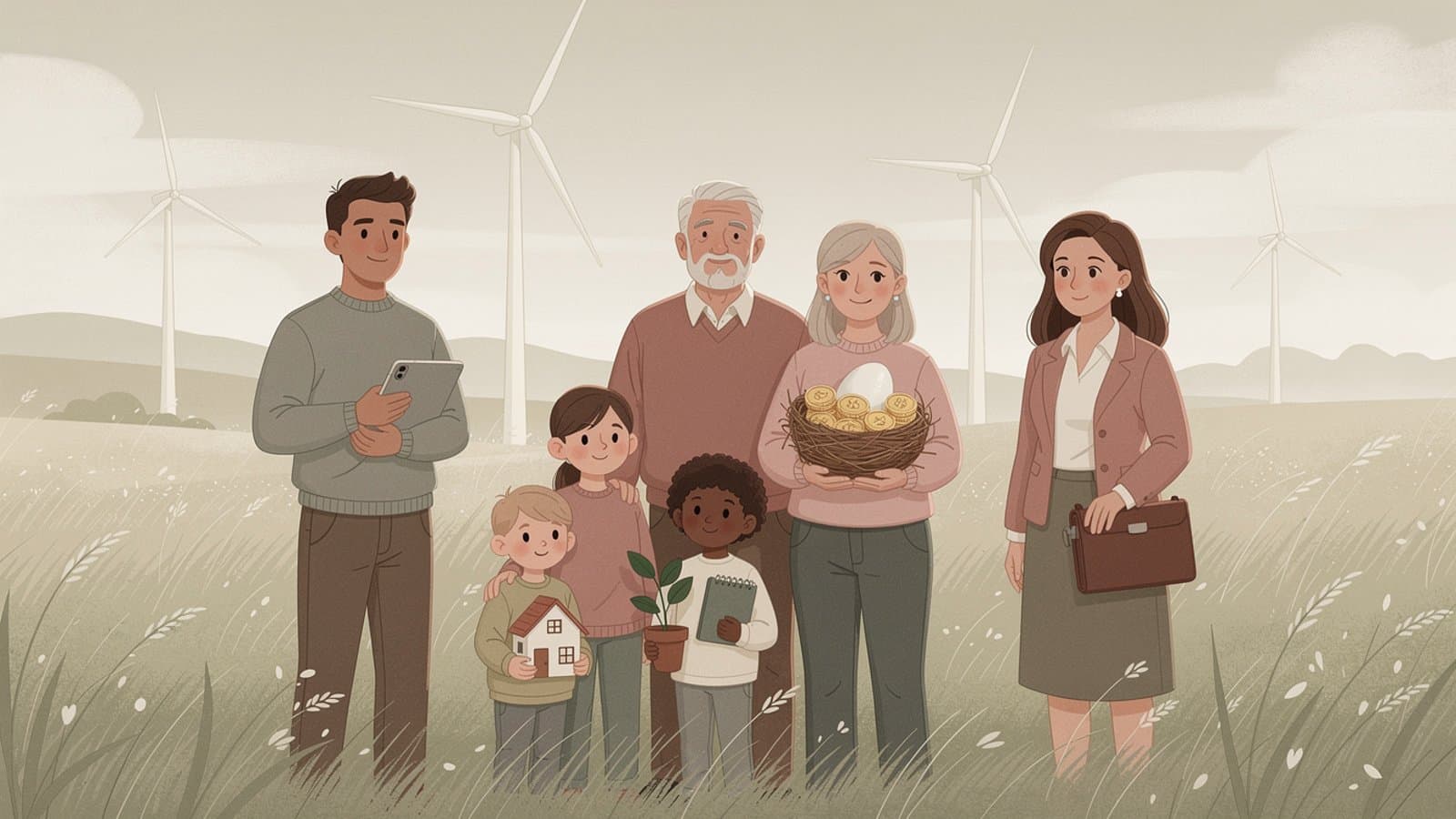 Profils d'investisseurs dans l'énergie éolienne en France