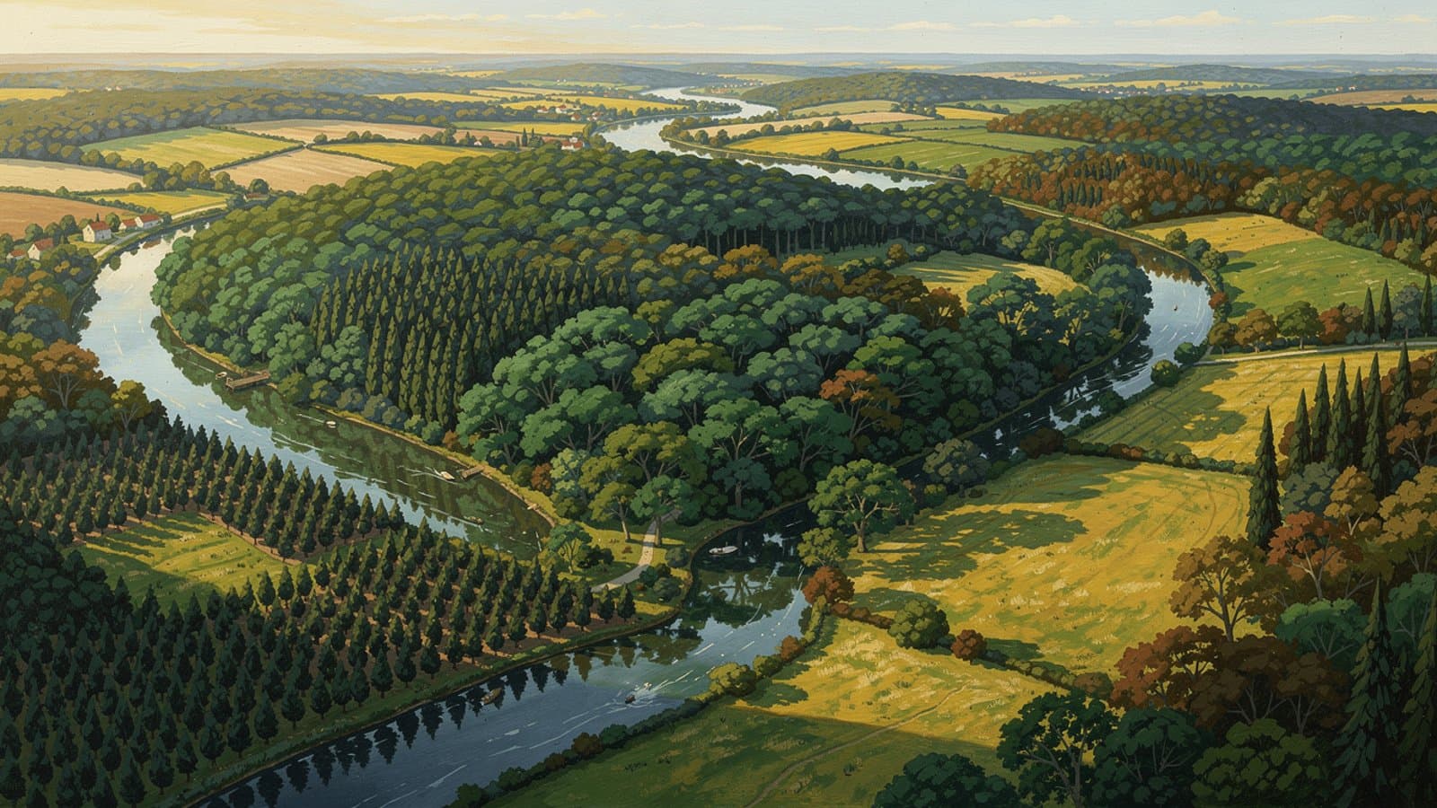 Carte des principales régions forestières françaises et prix du foncier