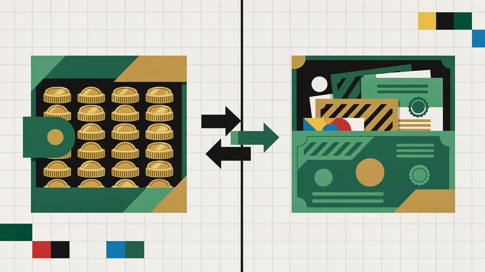 Schéma de fonctionnement du compte titres ordinaire avec compte espèces et compte titres