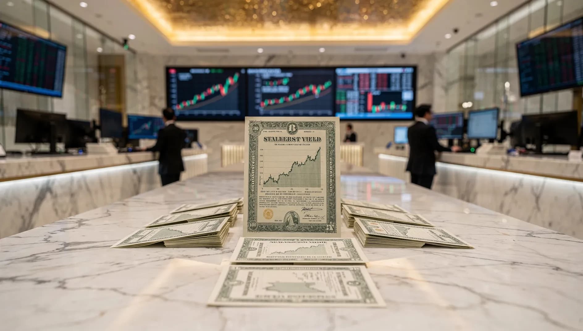 Schéma illustrant les différents types d'obligations classés par niveau de risque et rendement, des OAT les plus sûres aux obligations high yield les plus rémunératrices