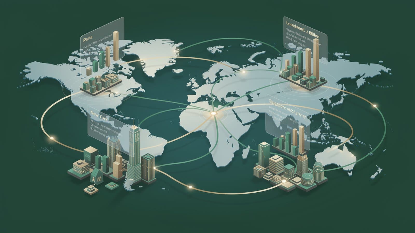Carte de la croissance mondiale du marché des secondaires entre 2020 et 2025