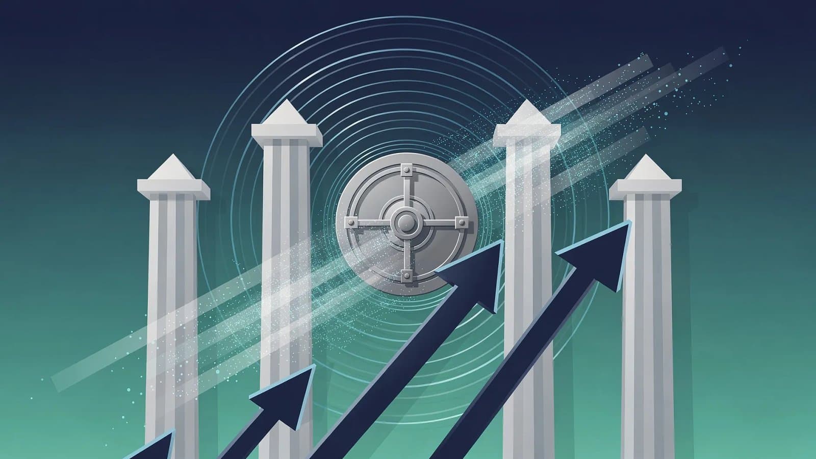 Illustration abstraite des banques centrales et de la politique monétaire - PCE américain à 3,3 % en avril : la Fed face au scénario d'u